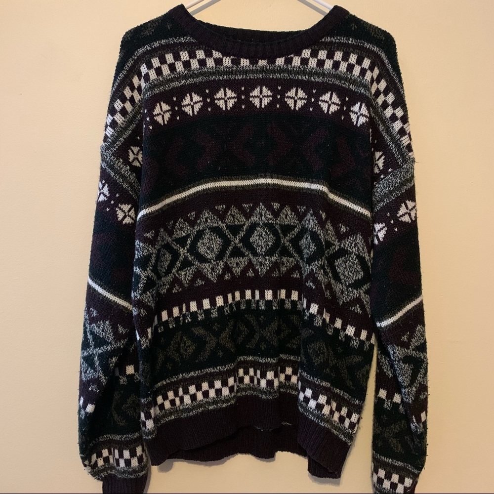 Patterned Sweater - image 1